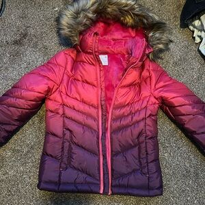 So size 7/8 children’s puffer jacket